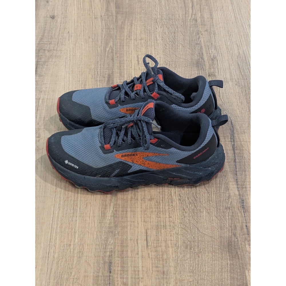 Brooks Cascadia 17 GTX Gore-Tex Trail Running Shoes Womens 8.5 Grey 1203911B460 - Picture 2 of 10